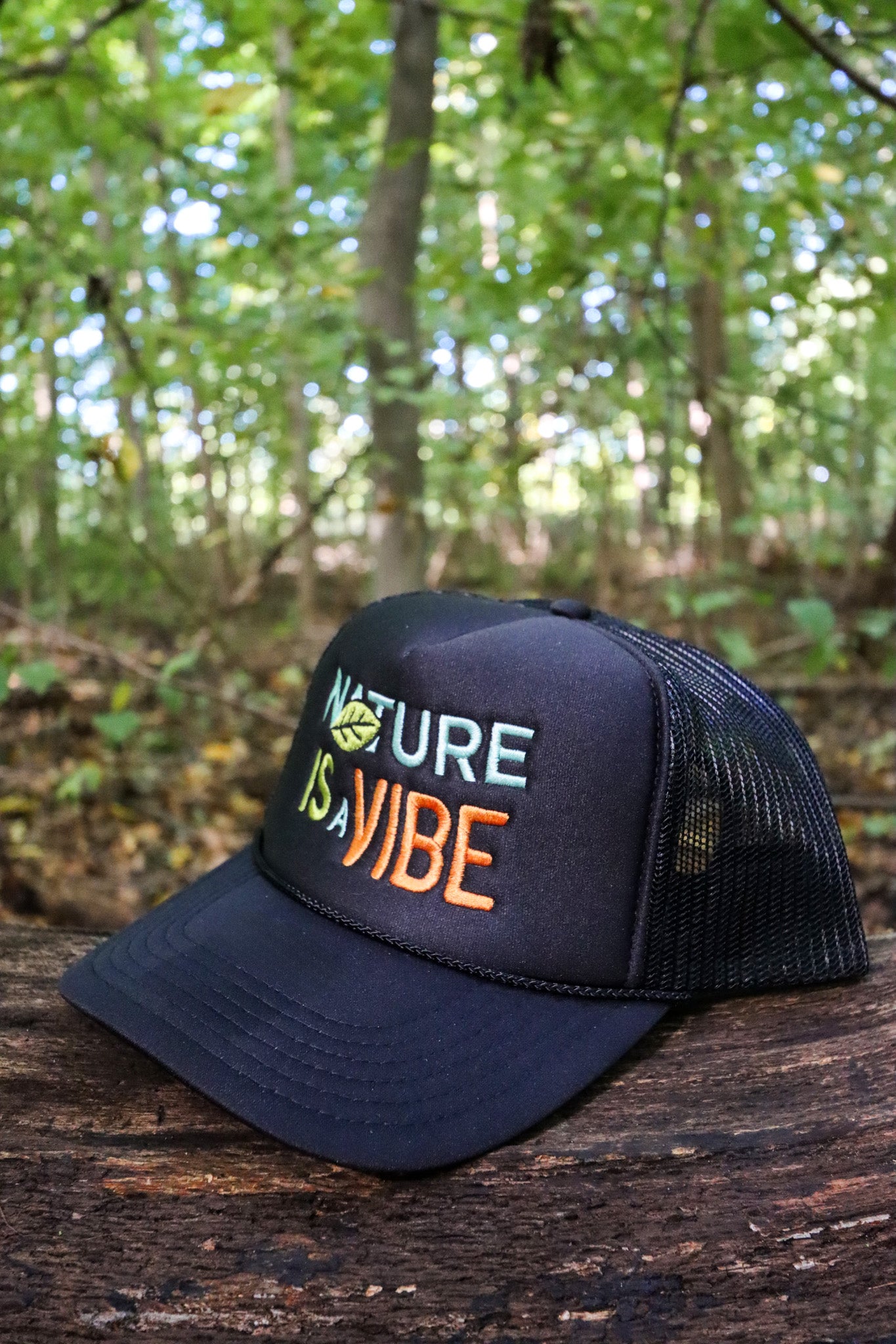 Nature Is A Vibe Classic Foam Trucker Hat