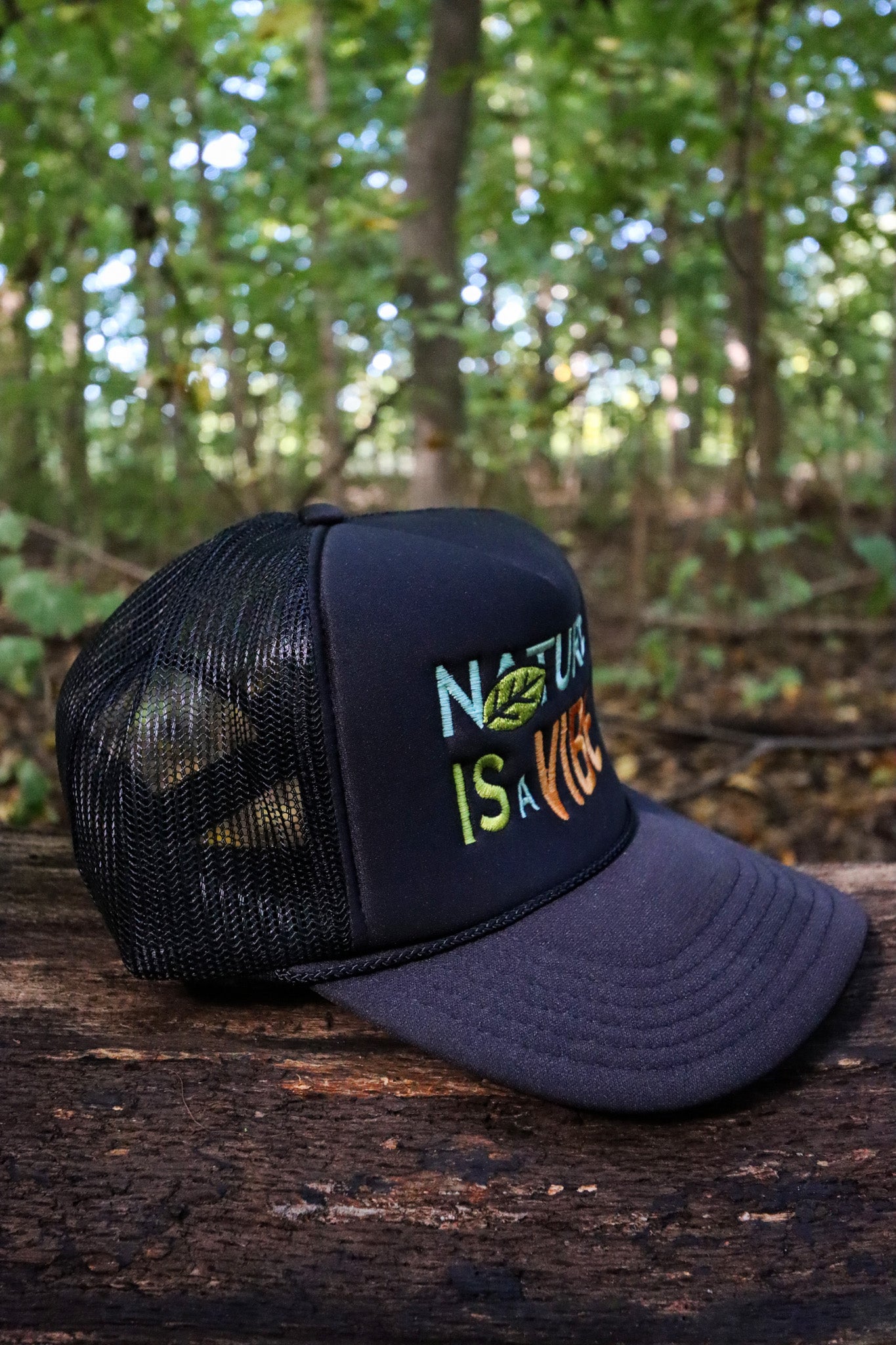 Nature Is A Vibe Classic Foam Trucker Hat