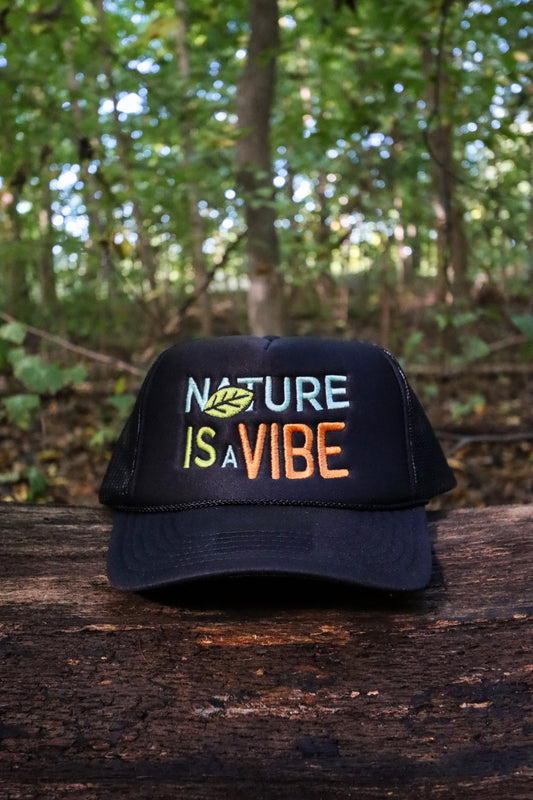 Nature Is A Vibe Classic Foam Trucker Hat