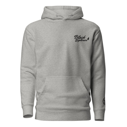 Gone With Nature Black Explorer Hoodie